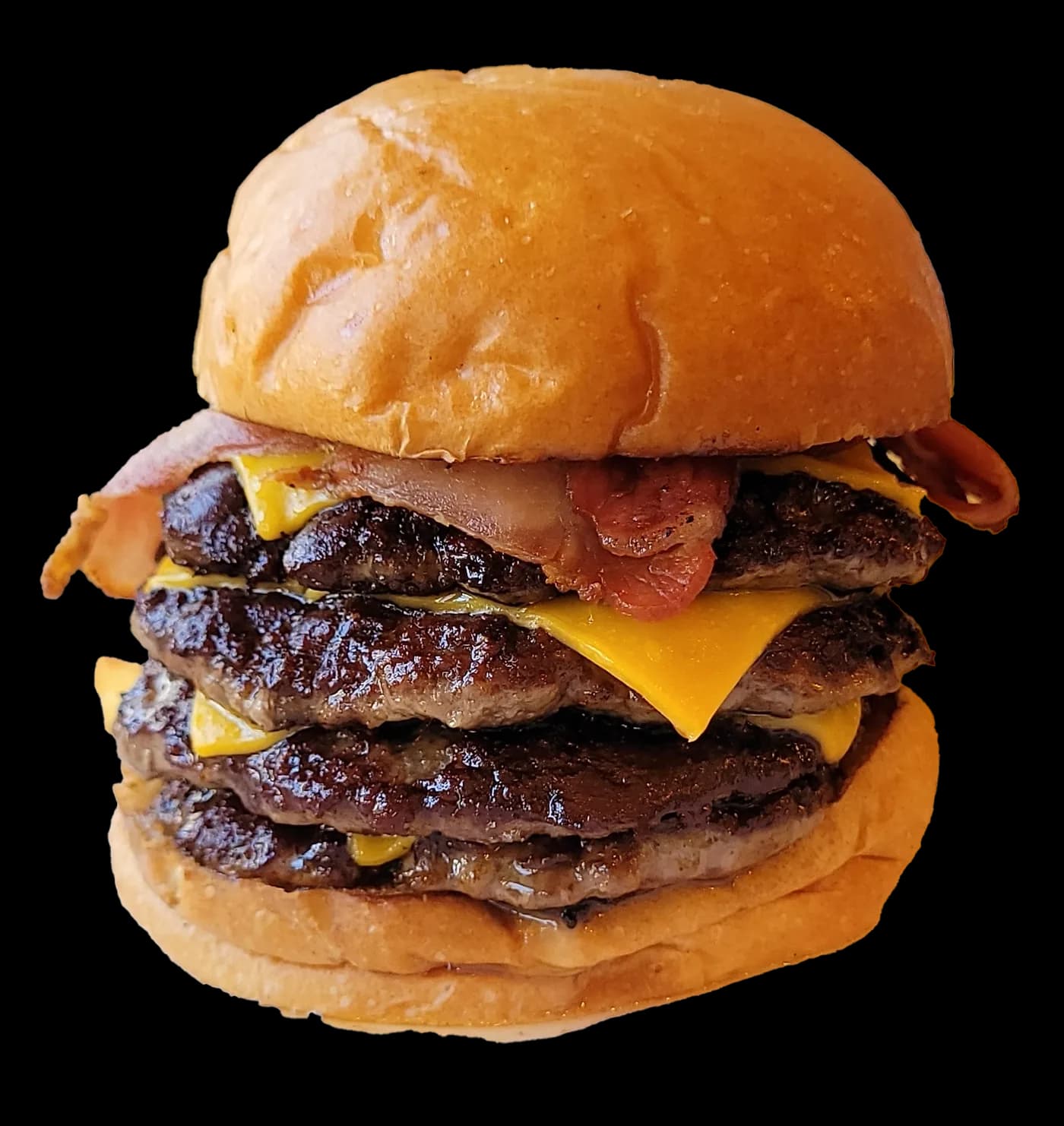 Furiosa Cuádruple Cheddar y Panceta